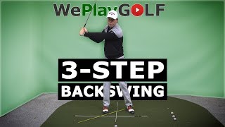 Golf instruction: 3-step backswing explained - Improve your golf swing