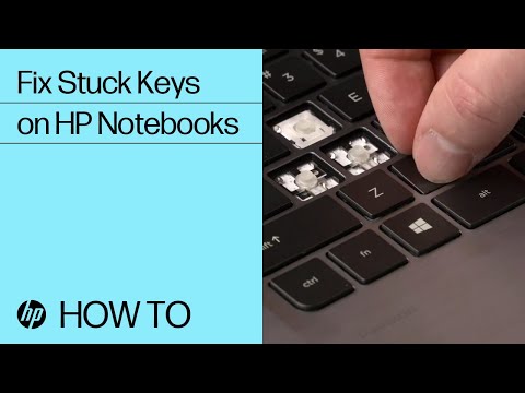 HP நோட்புக்குகளில் சிக்கிய விசைகளை சரிசெய்தல் | ஹெச்பி கணினிகள் | @HPS ஆதரவு