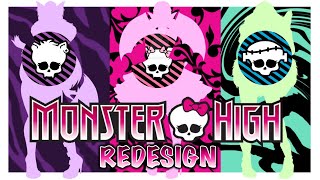 Monster High Redesign Pt 1 | Officially Lewis