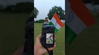Next Level Poses With Indian Flag