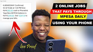 EASY Online Jobs in Kenya that Pay Ksh 4,000 Per Day using your phone(WITH PROOF)