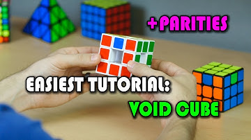 HOW TO SOLVE THE VOID CUBE + PARITY DEMONSTRATIONS