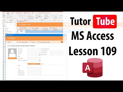 MS Access Tutorial - Lesson 109 - SQL Query ADD COLUMN