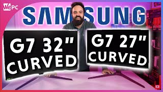 SAMSUNG Odyssey G7 27' and 32' REVIEW!