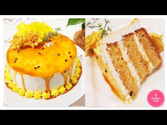 Passion Fruit Martini Cake Recipe - YouTube