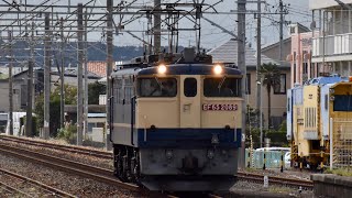 【甲種送り込み回送】単9088レ  EF65-2089 舞阪