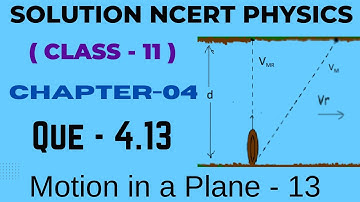 Class-11 NCERT Physics / Chapter-04 / Question-4.13