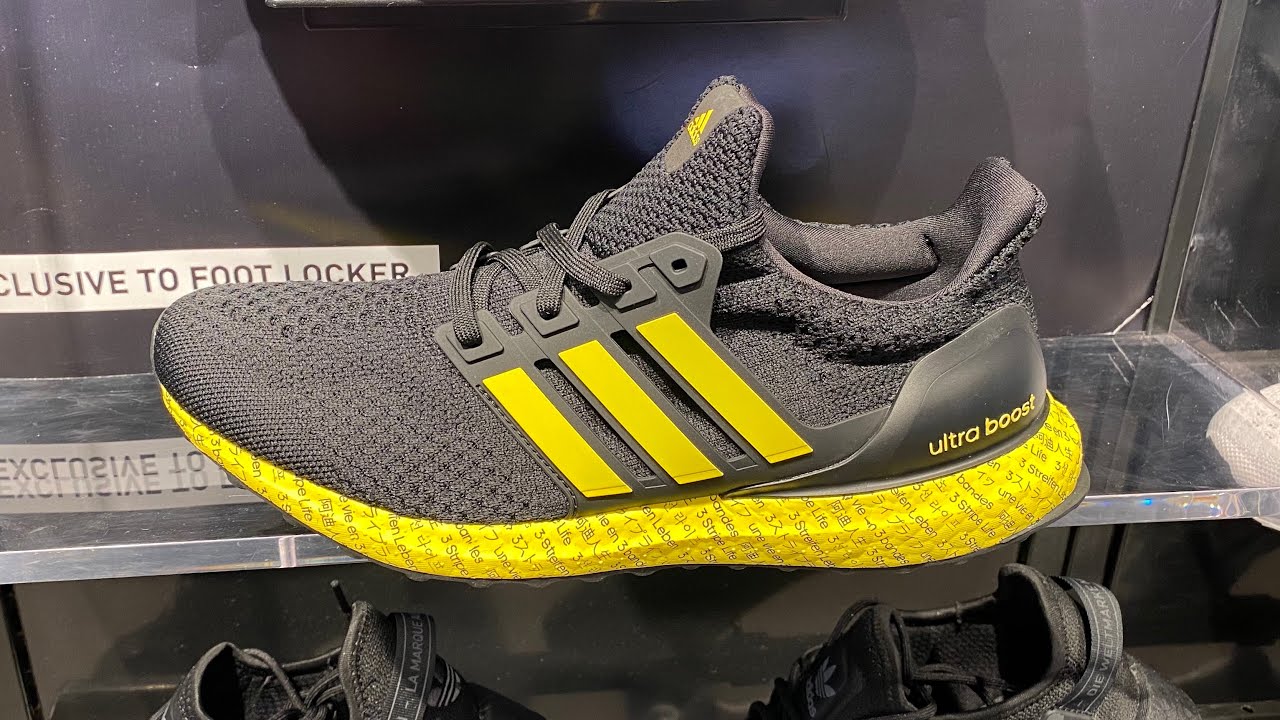 Adidas Ultraboost 5 DNA Yellow/Black) - Product Code: FZ6259 - YouTube