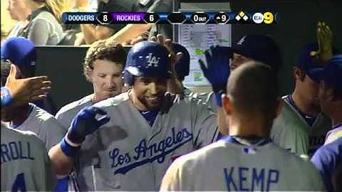 2011/06/11 Barajas RBI double