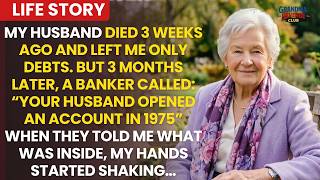 My Husband Died and Left Me in Debt… Then a Banker Called About a Secret Account in My Name