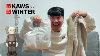 KAWS x UNIQLO Winter Drop Review | Streetwear Meets LifeWear ❄️