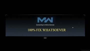 FIX COD WARZONE STUCK ON CONNECTING TO SERVICES PAGE IN GAME - 100% WORKING on PC PS4 XBOX