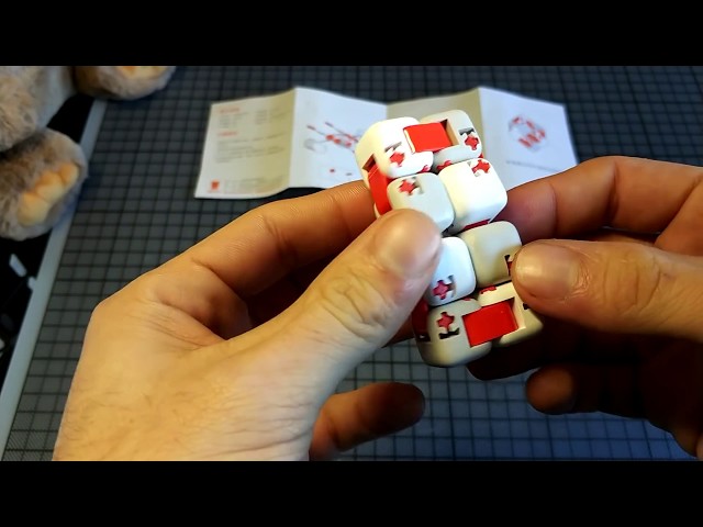 MITU DIY Assemble Building Blocks Finger Spinner Toy Anti-stress Q3O4 