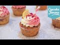 How to Make Raspberry Lemonade Cupcakes! | Cupcake Jemma