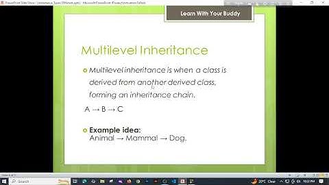 Tutorial 16 : Inheritance in C++ | Single, Multilevel & Multiple Inheritance Explained