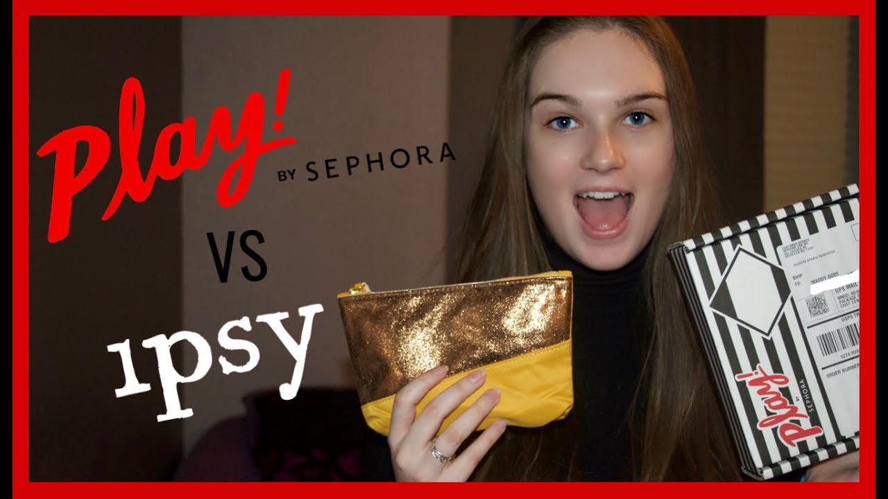 Ipsy vs. Sephora Play! // NOVEMBER 2017