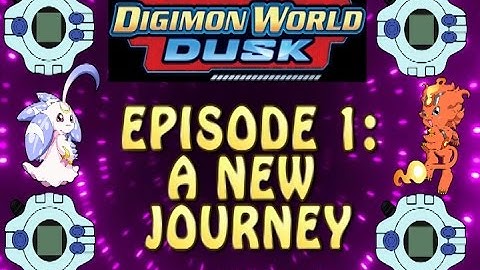 digimon world dusk walkthrough episode 1 a new journey w/DANTHEPOKEMAN