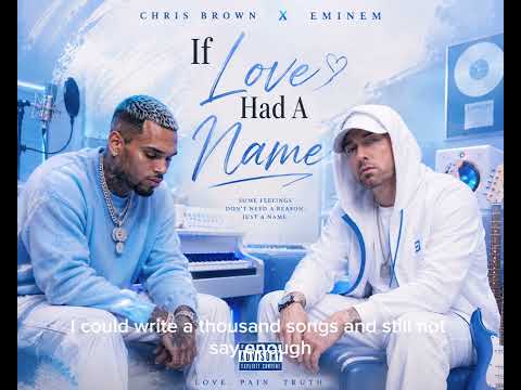 Chris Brown FT Eminem - If Love Had a Name — Emotional R&B / Hip-Hop Love Anthem