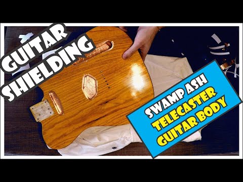 guitar-shielding-tutorial:-how-to-shield-a-guitar-swamp-ash-telecaster-body-with-copper-foil-[5/11]