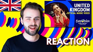 Mae Muller - I Wrote A Song UNITED KINGDOM 🇬🇧 Eurovision 2023 REACTION
