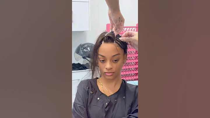 How to sew a lace closure! NO GLUE! #LAhairstylist