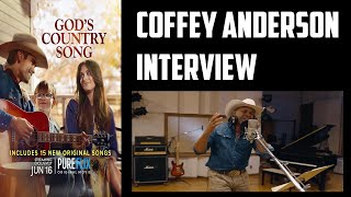 Coffey Anderson Interview - God's Country Song (PureFlix)