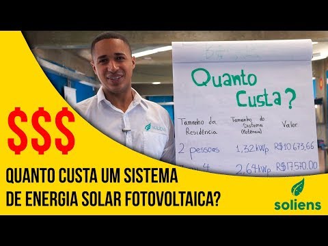 Vídeo: Quanto custa ter painéis solares instalados?