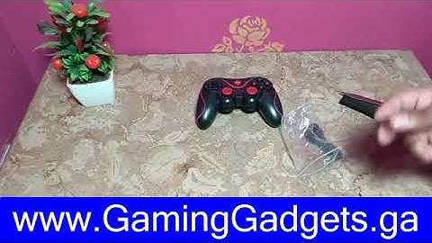 Bluetooth Wireless GamePad T3 Gaming Controller | unboxing | vitaly studio.
