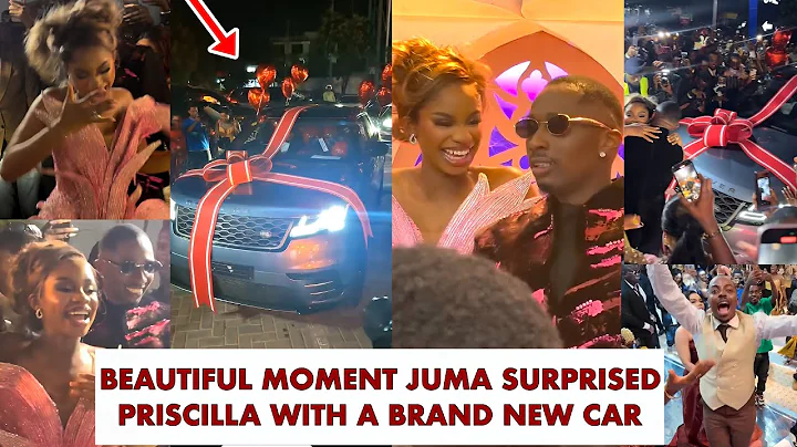Moment Juma Jux Gifted Priscilla Ojo A Brand New Car At Their Wedding Reception In Tanzania #jp2025
