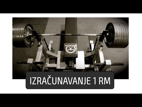 1 REP MAX - JEDNOSTAVAN NAČIN ZA IZRAČUNAVANJE