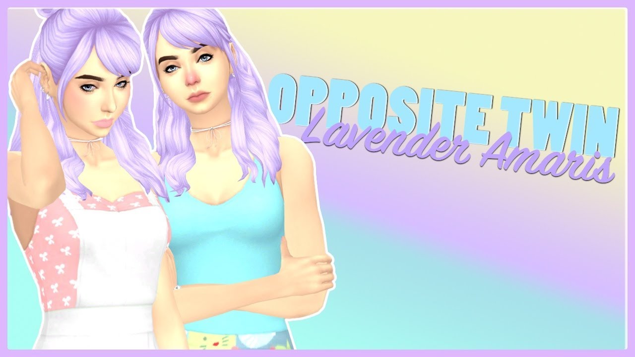 Opposite Twins | Lavender Amaris || Collab with WhitneyYT - YouTube