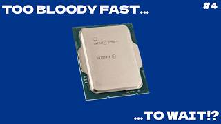 Your CPU is waiting most of the time.