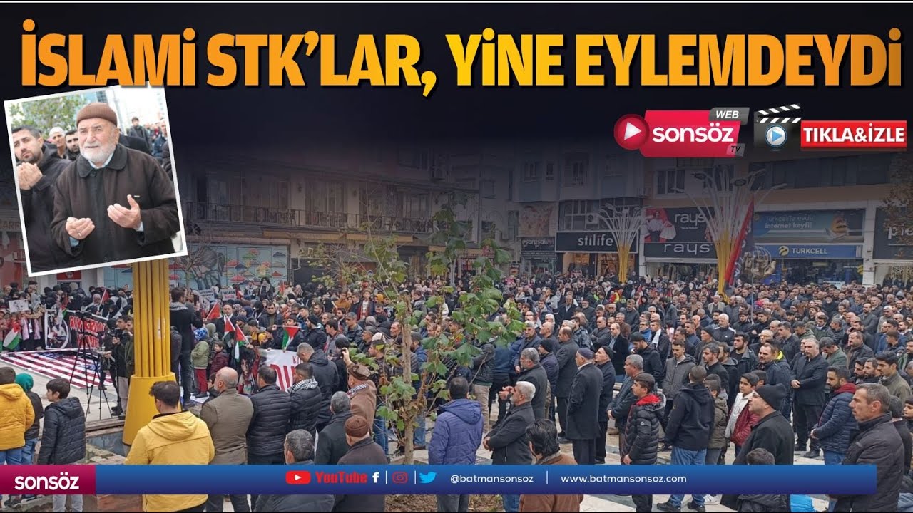 İslami STK&rsquo;lar, yine eylemdeydi