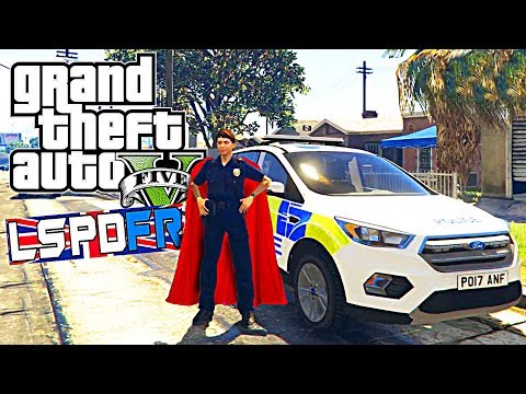 SUPERHUMAN COP In The HOOD – Crooked Cop Role Play | GTA 5 LSPDFR #43
