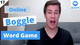 Boggle | Word Game | Online Games to Learn English | Group Game Online | Online ESL Game | Zoom Game screenshot 1