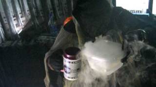 Halloween Cubicle Contest - bubbling brew