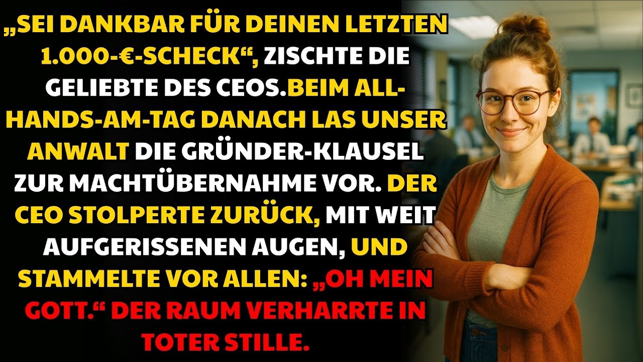 Sie Feuerten Mich. Ich Zog Die Gründerklausel. | #CorporateCheckmate ♟️