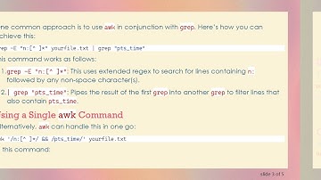How to Grep 