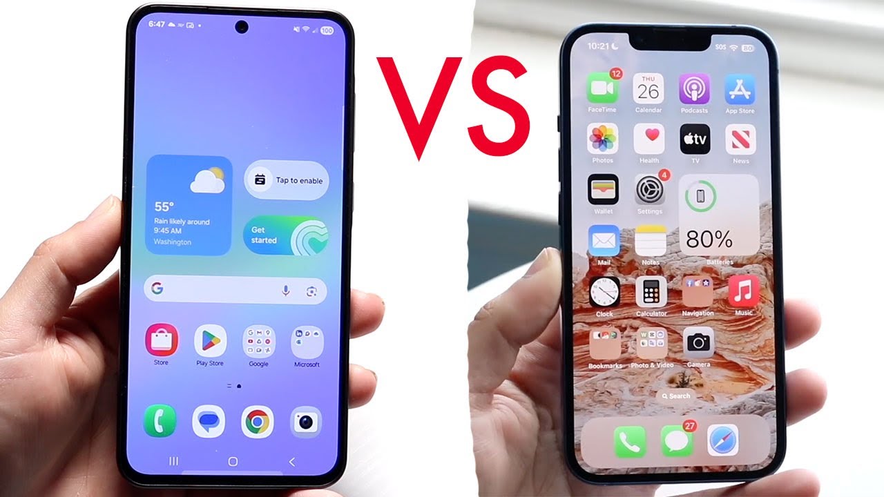 Samsung Galaxy A36 Vs iPhone 13! (Comparison) (Review) - YouTube
