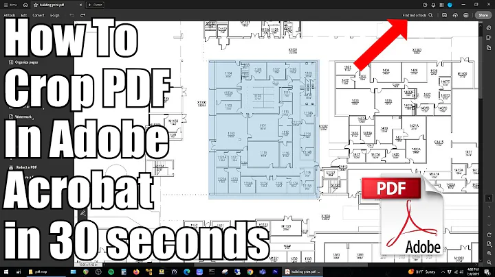 How to Crop PDF in Adobe Acrobat