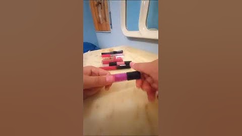 Voto gli stappi dei miei prodotti make up