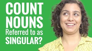 Ask a Hebrew Teacher -  Why Are Some Count Nouns Referred to as Singular?
