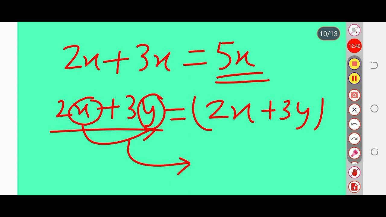 बहुपद को समझो आसानी से Basic maths class 1 to 8 - YouTube