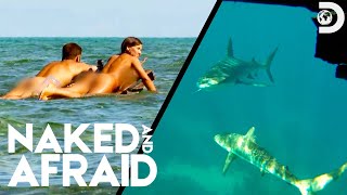 Swimming Naked with Sharks | Naked and Afraid