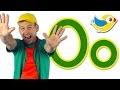 The letter o song  learn the alphabet