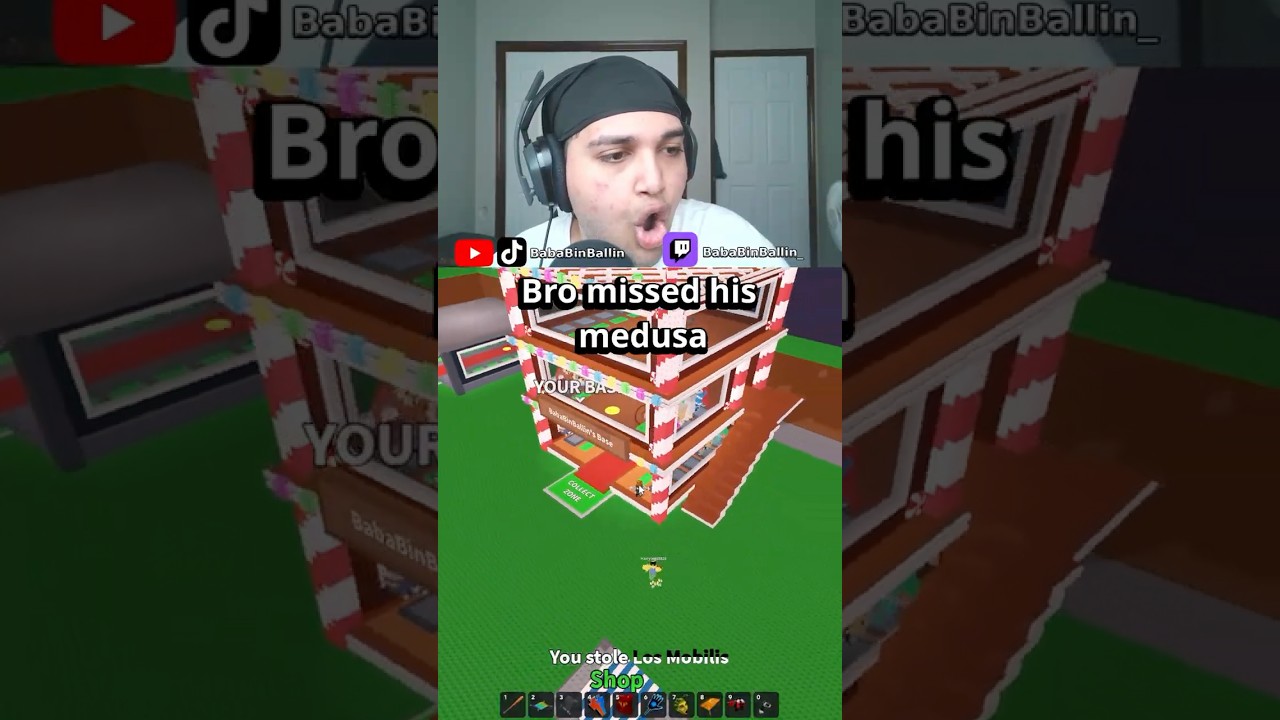 He tried to medusa me BUT... 😈🥶