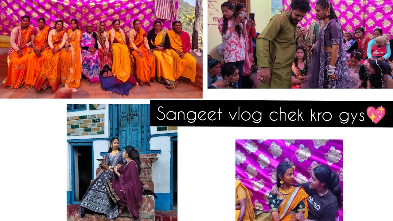 #sangeet vlog💖