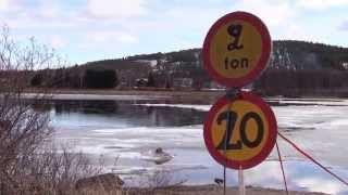 Springtime in Torne River Valley Sweden