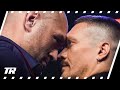 I&#39;M KNOCKING YOU OUT! Fury &amp; Usyk Come Face-to-Face During Heated Press Conference Faceoff