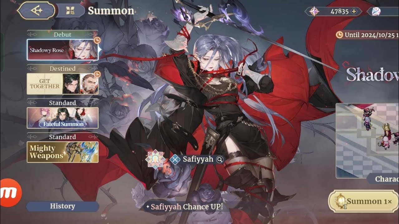 Pulling for Safiyyah [Sword of Convallaria] summons